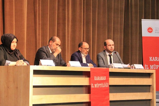 Karaman'da aile paneli düzenlendi