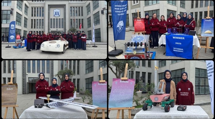 Kız öğrenciler, geliştirdikleri projelerle imam hatip geleneğini teknolojiyle buluşturuyor