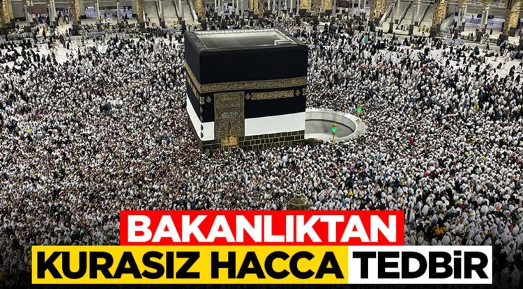 Bakanlıktan 'kurasız hacca' tedbir