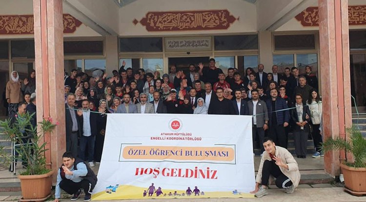 Atakum'da özel öğrenciler buluştu