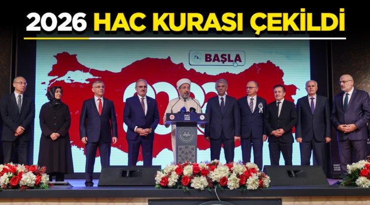 2026 hac kurası çekildi