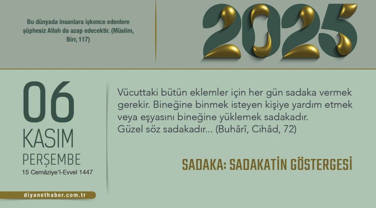 Sadaka: Sadakatin Göstergesi