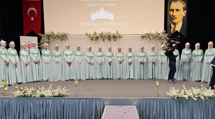 Gönen'de 23 hafız belge aldı