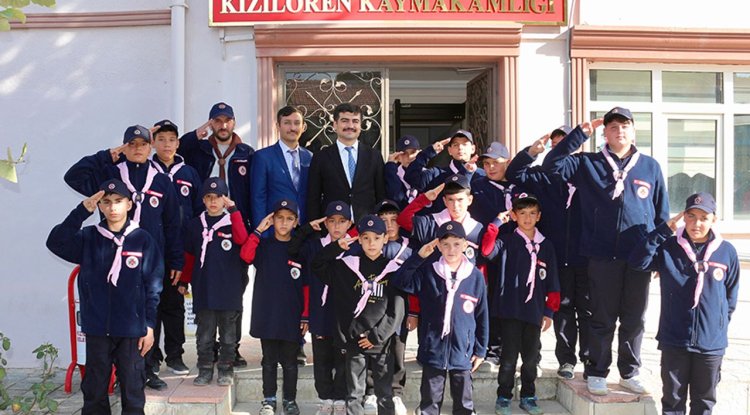 Kızılören'de Diyanet izcileri faaliyetlerine başladı