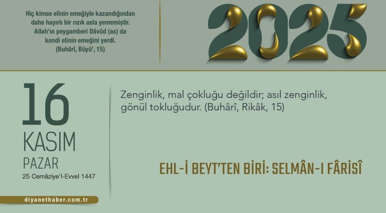 Ehl-i Beyt’ten Biri: Selmân-ı Fârisî