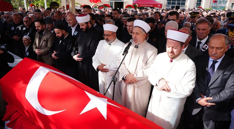 Hırvatistan'daki uçak kazasında şehit olan pilot Hasan Bahar ebediyete uğurlandı