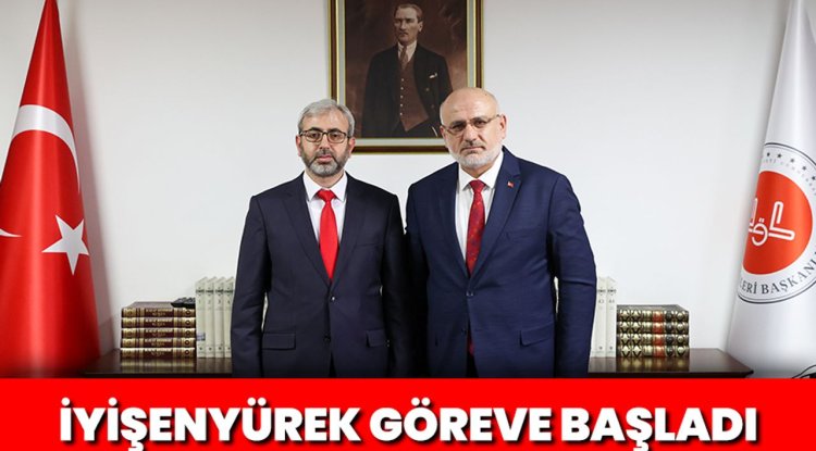 Mushafları İnceleme ve Kıraat Kurulu Başkanı Osman İyişenyürek göreve başladı