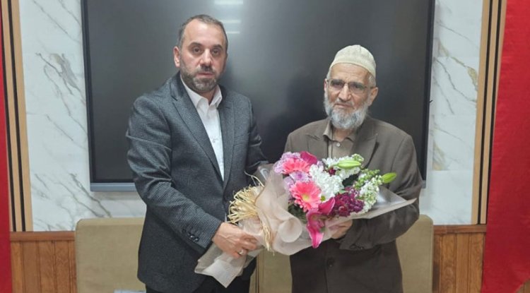 Müftü Çakmakçı'dan öğretmenine vefa