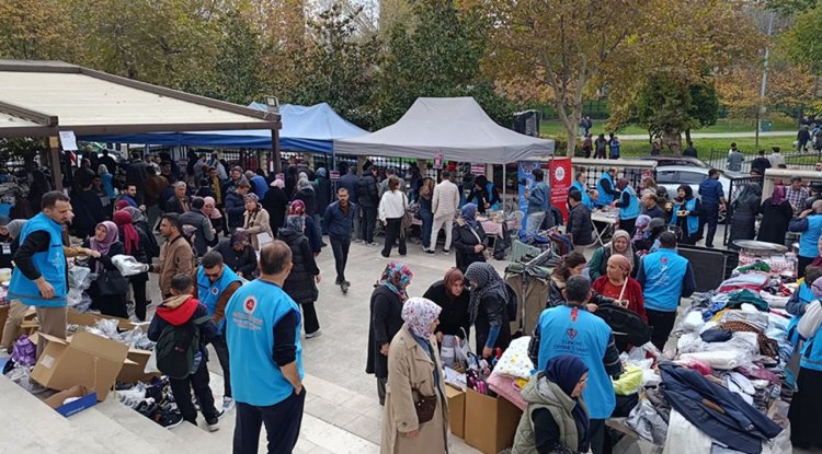 Denizliler Gazze'ye destek için seferber oldu