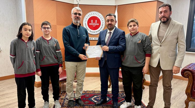 Hafızlık öğrencilerinden Gazze'ye destek