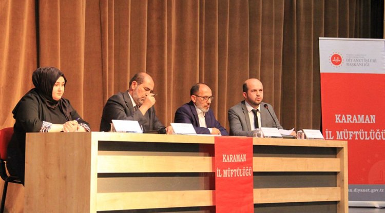 Karaman'da aile paneli düzenlendi