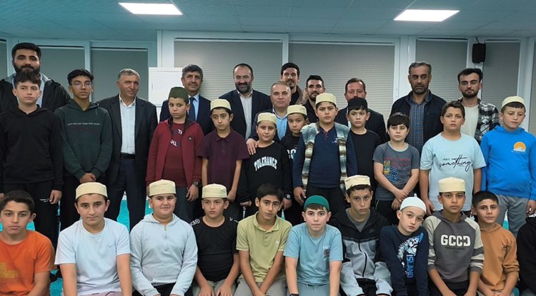 Kaymakam Duru, hafızlık öğrencileriyle buluştu