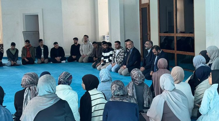 Müftü Taşcı, üniversiteli gençlerle buluştu