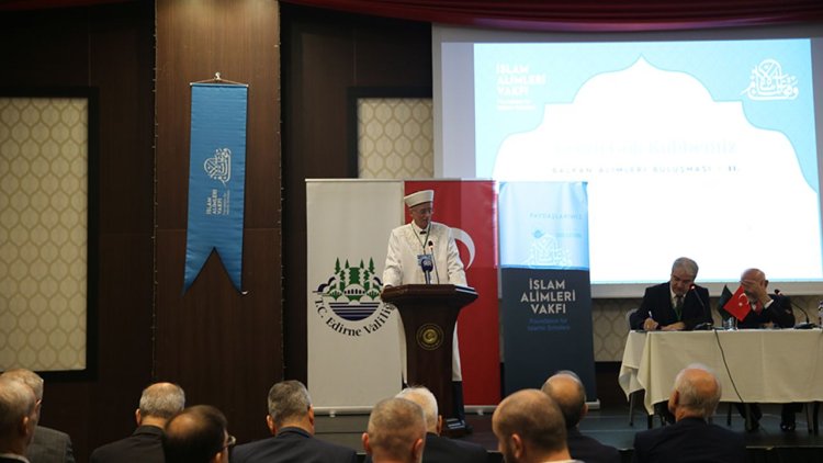 İskeçe Seçilmiş Müftüsü Trampa Edirne merkezli 'Balkan Araştırmaları Merkezi' kurulmasını önerdi