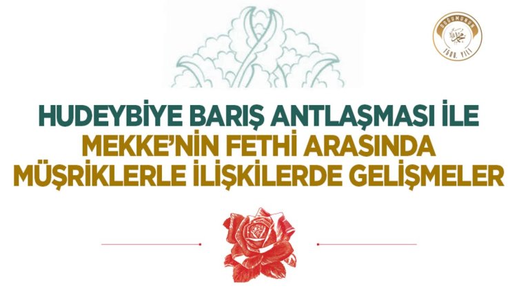 Hudeybiye Barış Antlaşması İle Mekke’nin Fethi Arasında Müşriklerle İlişkilerde Gelişmeler