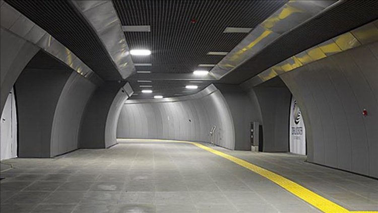 Metro tünellerine olağanüstü durumlarda yaklaşık 1,4 milyon kişi sığınabilecek