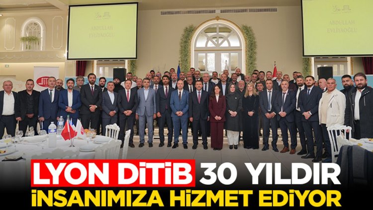 Lyon DİTİB 30 yıldır insanımıza hizmet ediyor