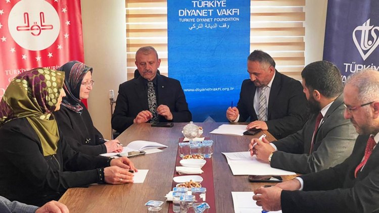 Hakkari'de TDV hizmetleri masaya yatırıldı