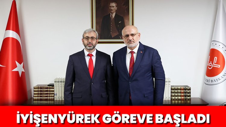 Mushafları İnceleme ve Kıraat Kurulu Başkanı Osman İyişenyürek göreve başladı