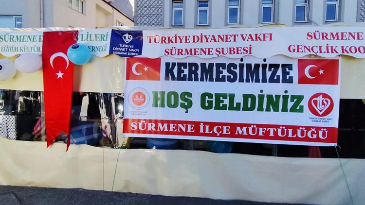 Sürmene'den Filistin'e destek