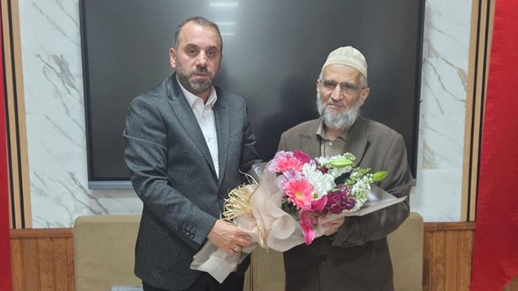 Müftü Çakmakçı'dan öğretmenine vefa