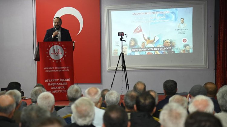 Anamur'da Doğu Türkistan'daki zulme dikkat çekildi