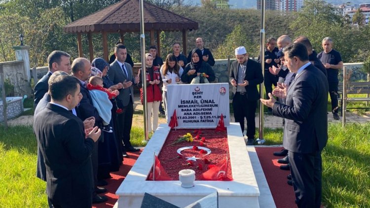 Şehit Ünal şehadetinin yıldönümünde dualarla anıldı