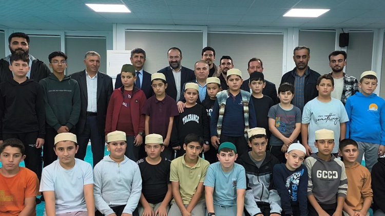 Kaymakam Duru, hafızlık öğrencileriyle buluştu