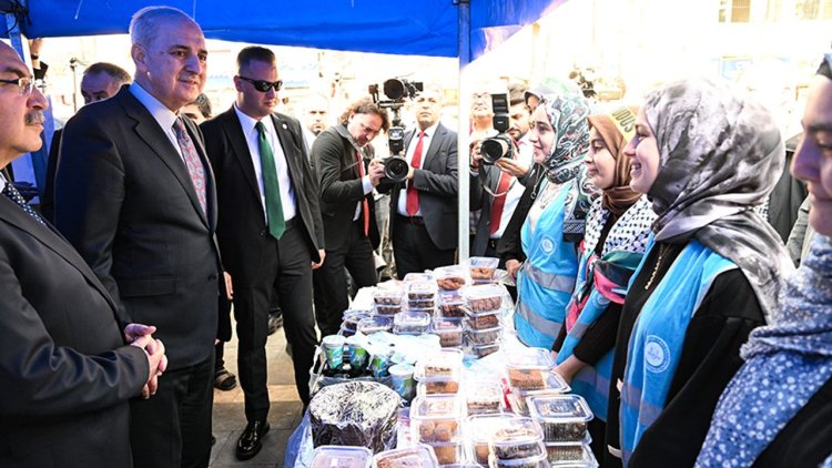 TBMM Başkanı Kurtulmuş'tan müftülük kermesine destek