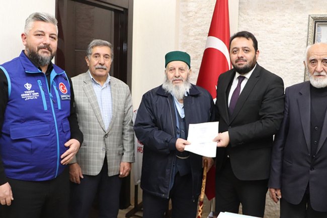 Hafızlık öğrencileri için 1 Milyon bağışladı