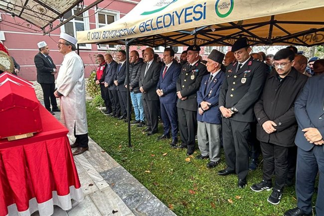 Ordu'da Kıbrıs Gazisi Güneş ebediyete uğurlandı