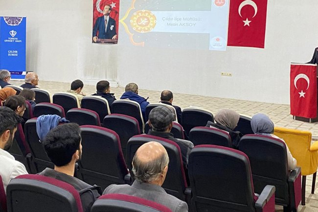 Çıldır'da Hz. Peygamber anlatıldı