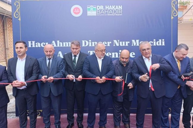 Bahçelievler Yenibosna Nur Mescidi hizmete açıldı