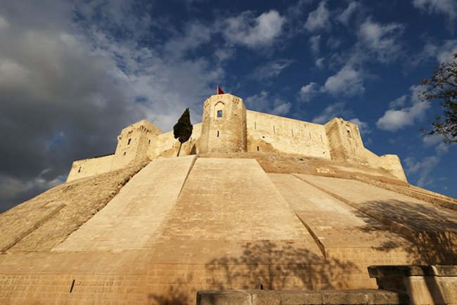 Depremde hasar gören Gaziantep Kalesi sağlamlaştırıldı