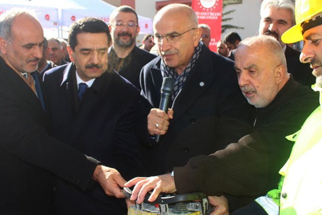 Malatya Hüseyin Kölük Camii'nin temeli atıldı