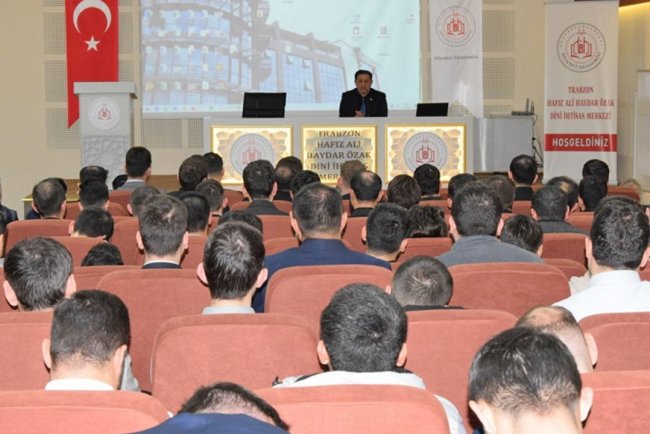 Müftü Özgül, tecrübe paylaşımında bulundu