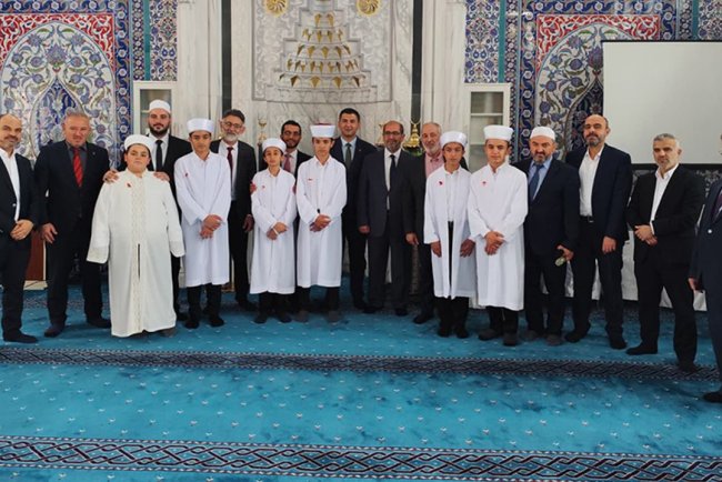 Ermenek'te hafızlar icazet aldı