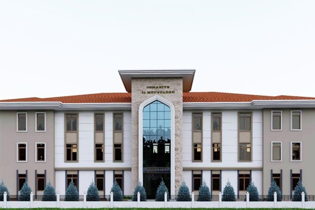 Osmaniye'de yeni İl Müftülüğü hizmet binasının temeli atıldı