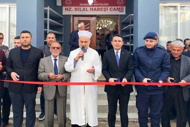 Adana'da Hz. Bilal Habeşi Camii dualarla açıldı