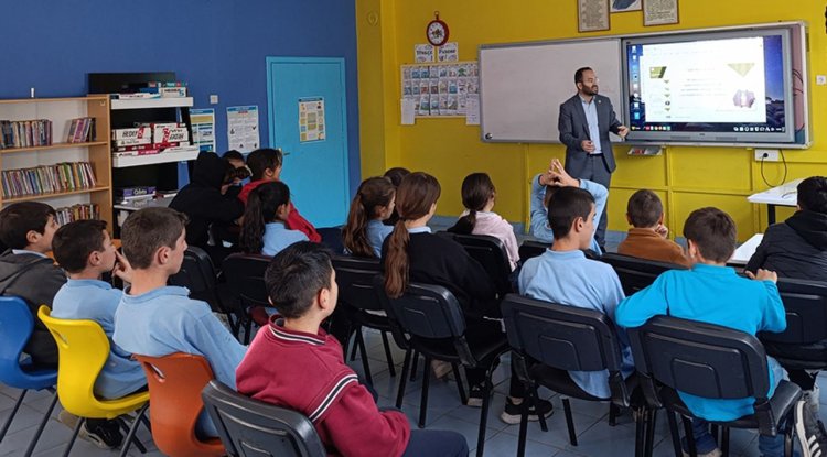 Ortaköy'de değerler eğitimleri sürüyor