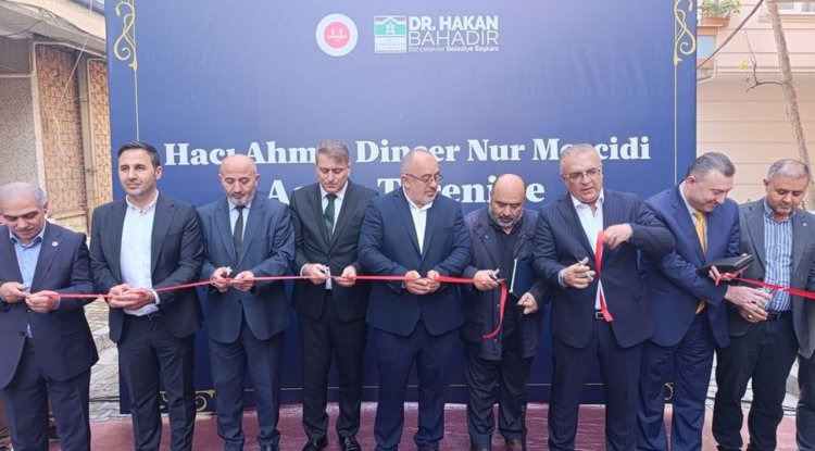 Bahçelievler Yenibosna Nur Mescidi hizmete açıldı