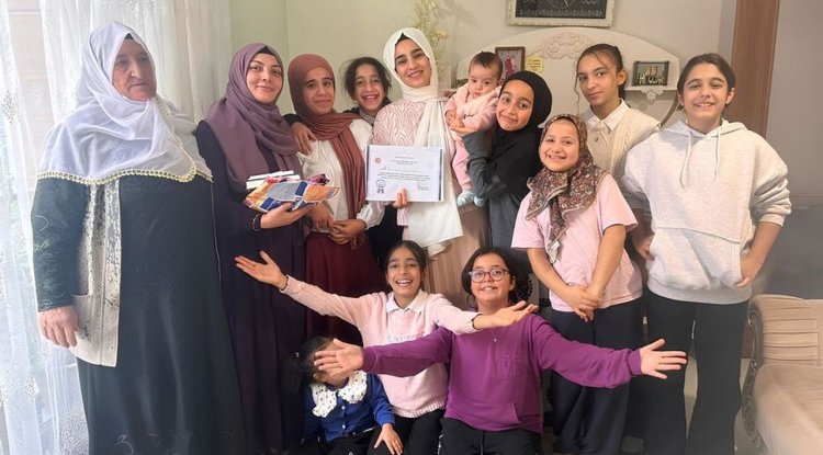 Müftülükten ailelere yenidoğan ziyaretleri