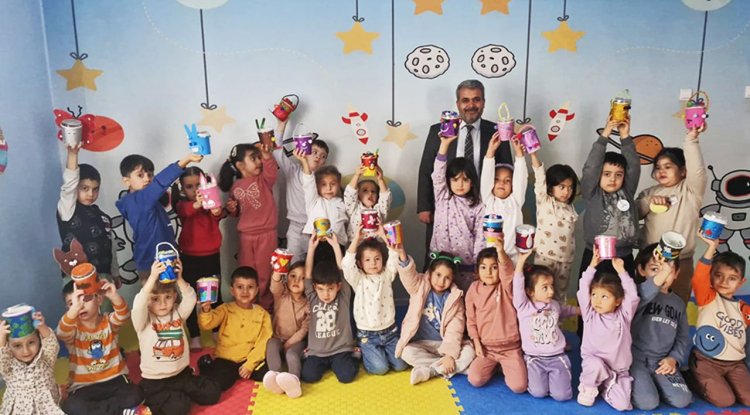 Seyitgazili miniklerden Gazze'ye destek