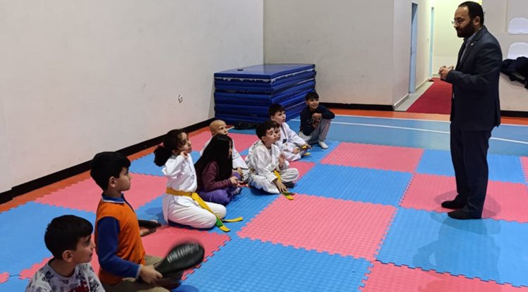 Ortaköy'de "Genç Spor Ve Ahlak Projesi" sürüyor