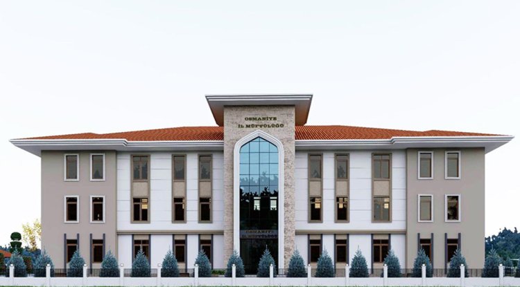 Osmaniye'de yeni İl Müftülüğü hizmet binasının temeli atıldı