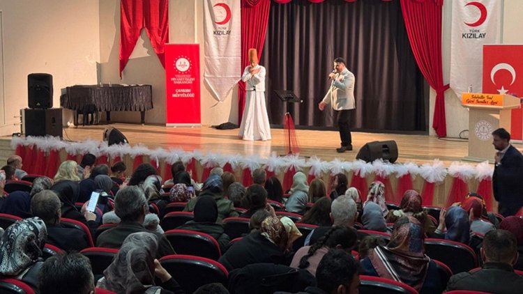 Çankırı'da "Ses Duaya, Gönüller Semaya" programı