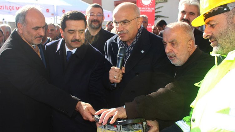 Malatya Hüseyin Kölük Camii'nin temeli atıldı
