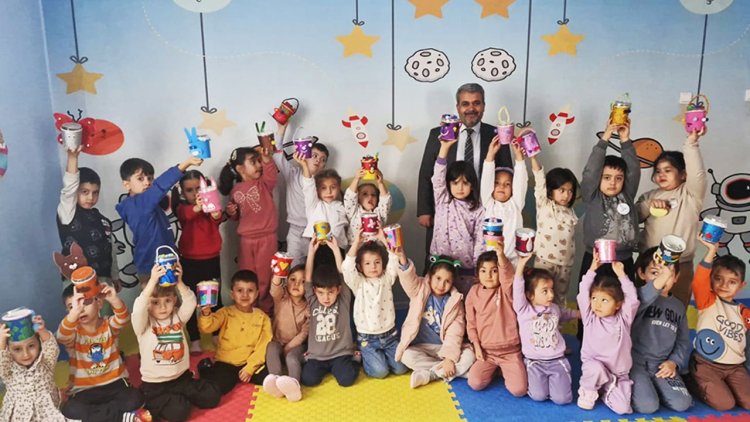 Seyitgazili miniklerden Gazze'ye destek