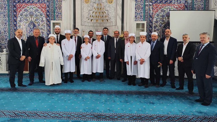 Ermenek'te hafızlar icazet aldı